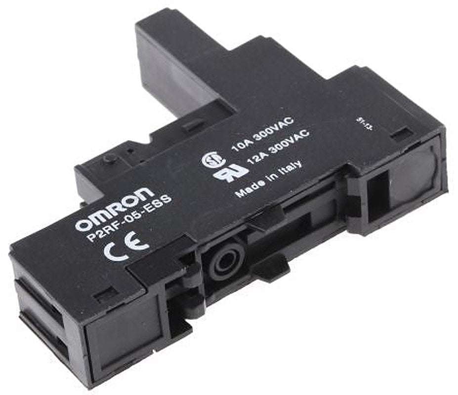 Omron P2RF 6 Way 250V ac DIN Rail Relay Socket, for use with G2R Relay