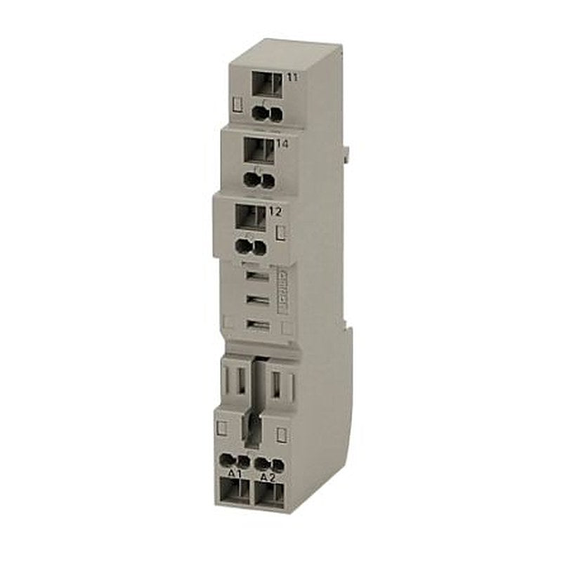 Omron G2R-1-S 8 Way 250V ac DIN Rail Relay Socket, for use with G2R-1-S Series