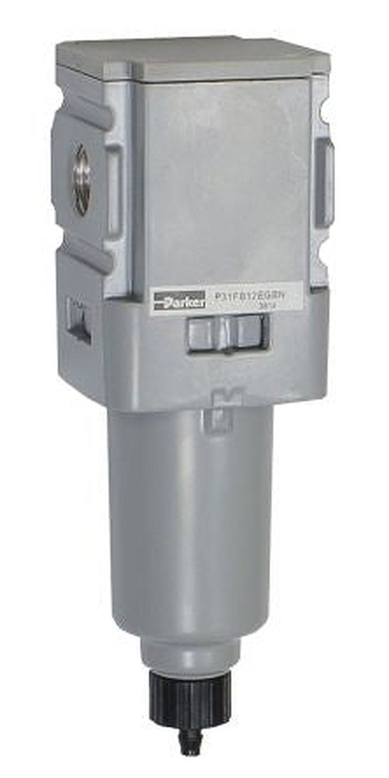 Parker P31 series 5 μm 1/4 in 250 psi Pneumatic Filter 25 SCFM max with Manual drain