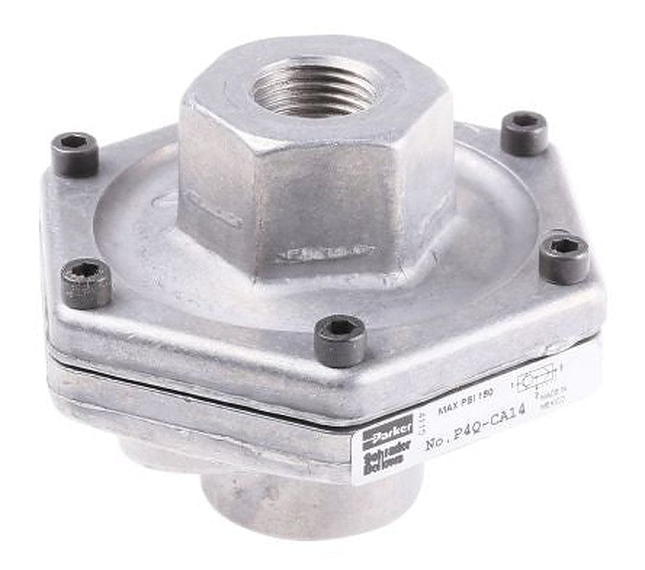 Parker Quick Exhaust Valve x 10 bar Female A: Threaded B: Threaded 1/2 in