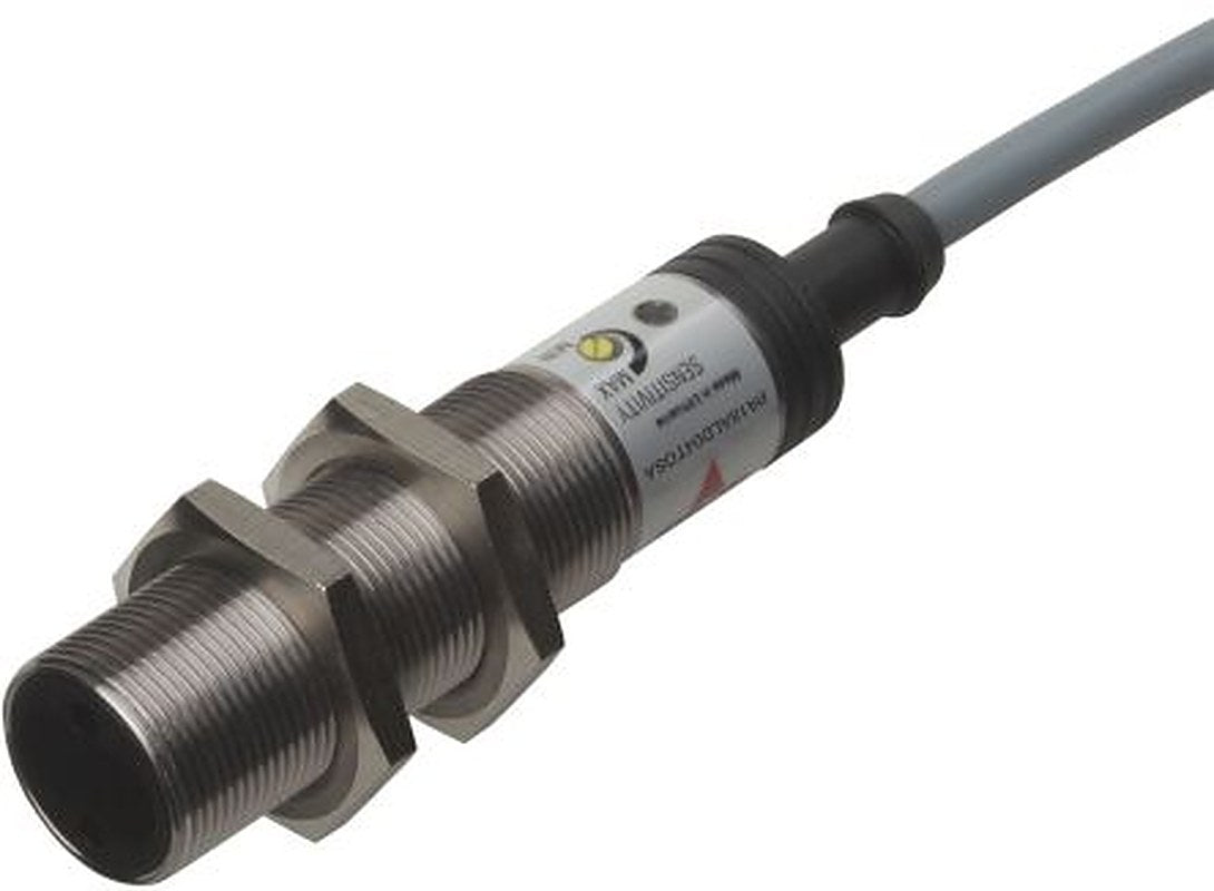 Carlo Gavazzi Diffuse Reflective Photoelectric Sensor, Barrel Sensor