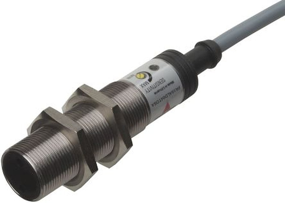 Carlo Gavazzi Retroreflective Photoelectric Sensor, Barrel Sensor
