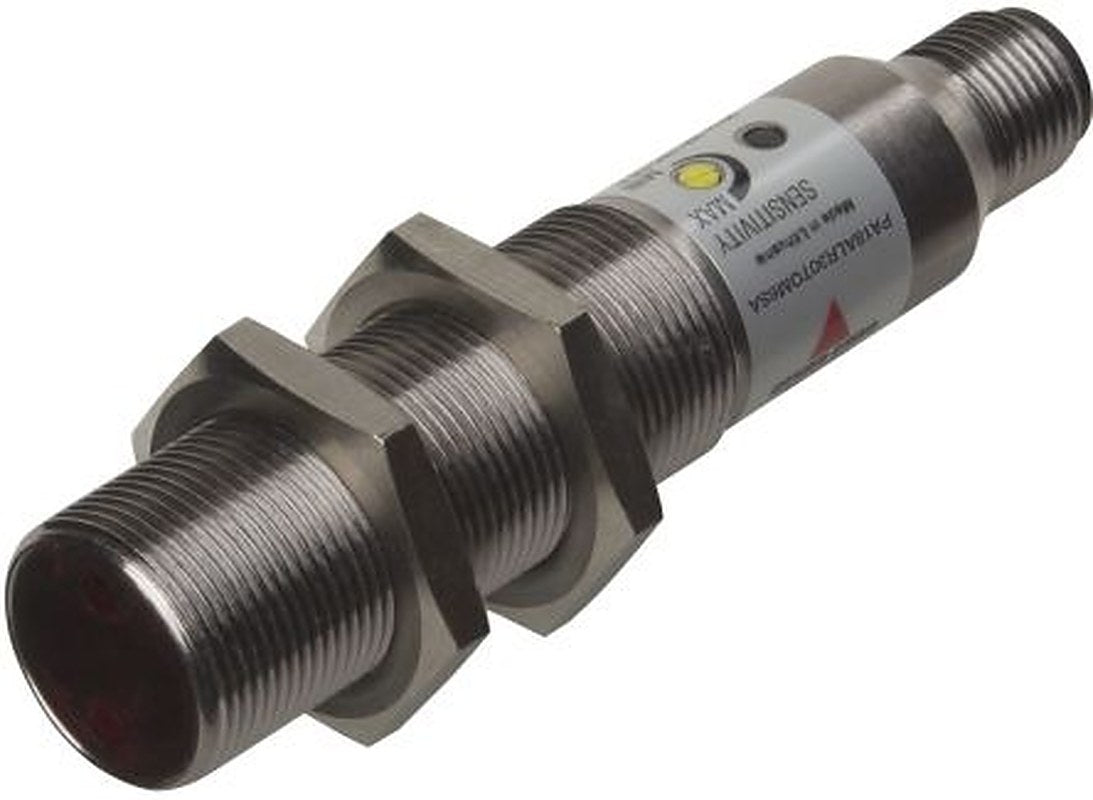 Carlo Gavazzi Retroreflective Photoelectric Sensor, Barrel Sensor