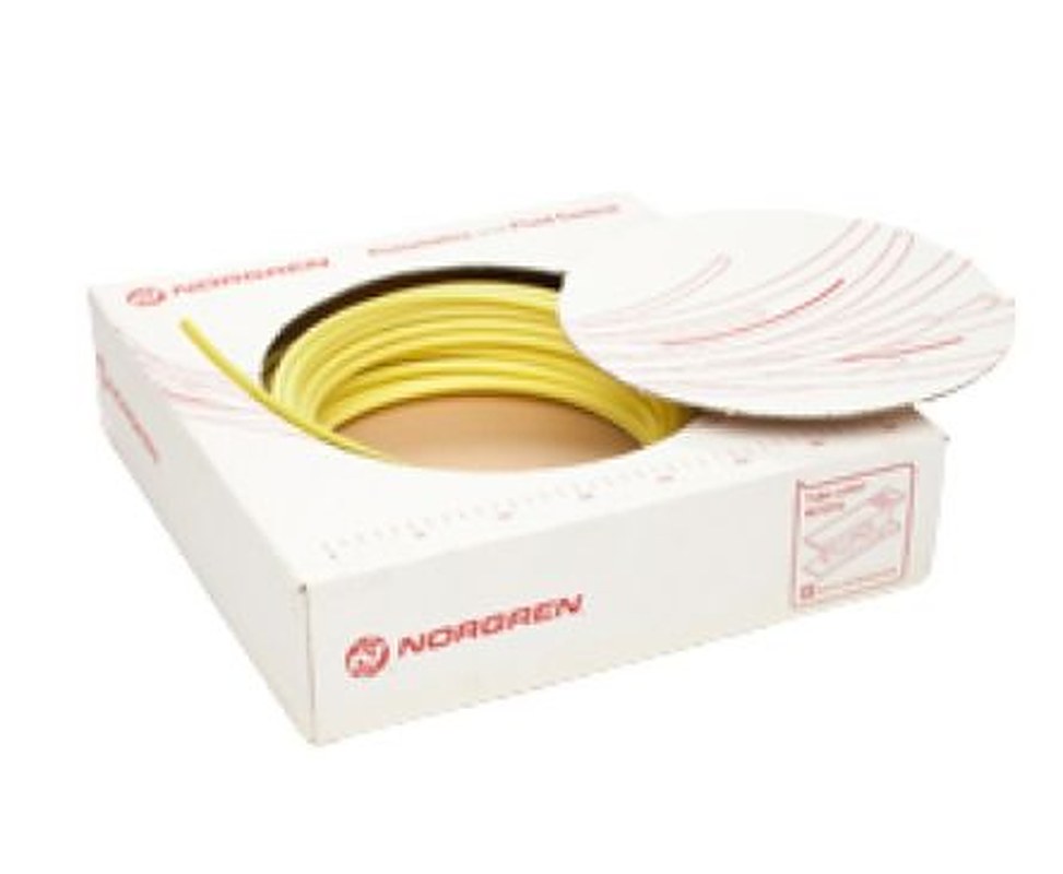 Norgren Compressed Air Pipe Yellow Polyamide 6 mm 25 m PA2 series Series