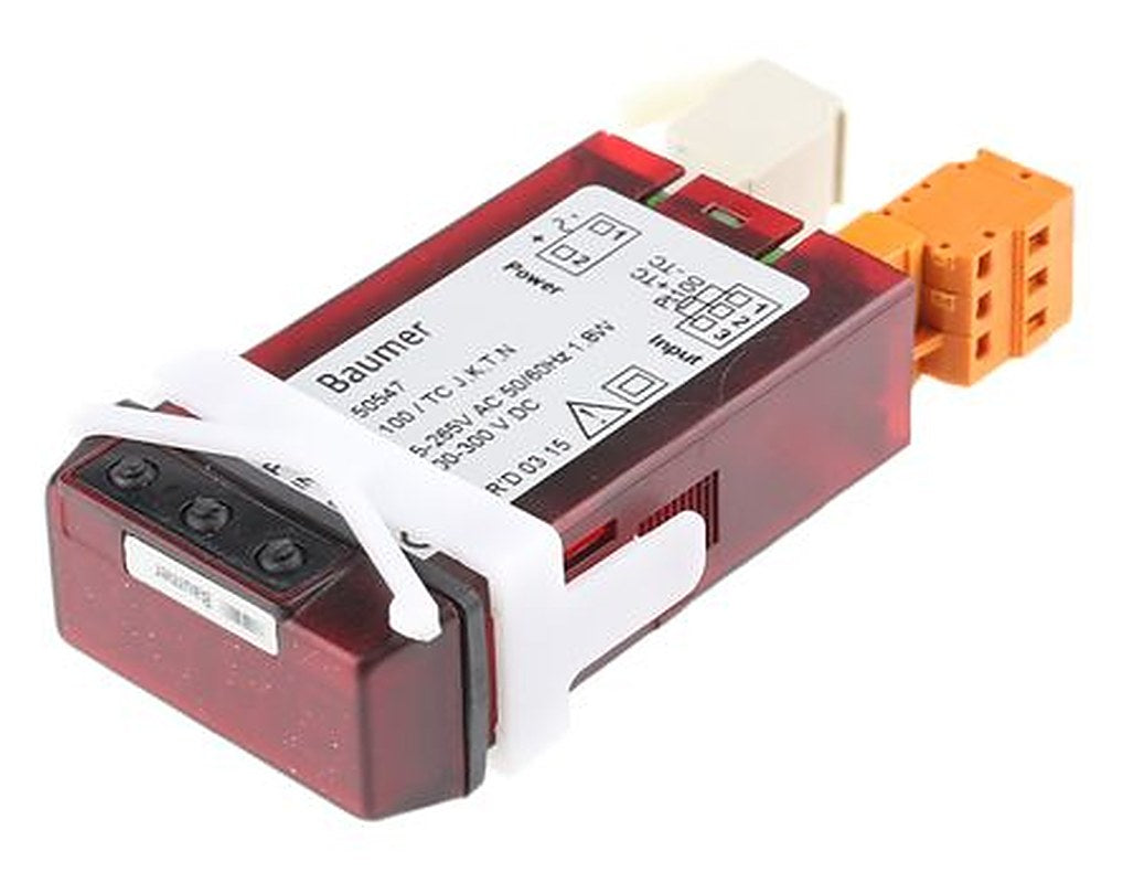 Baumer PA201 Clip On-Off Temperature Controller 300V dc On-Off