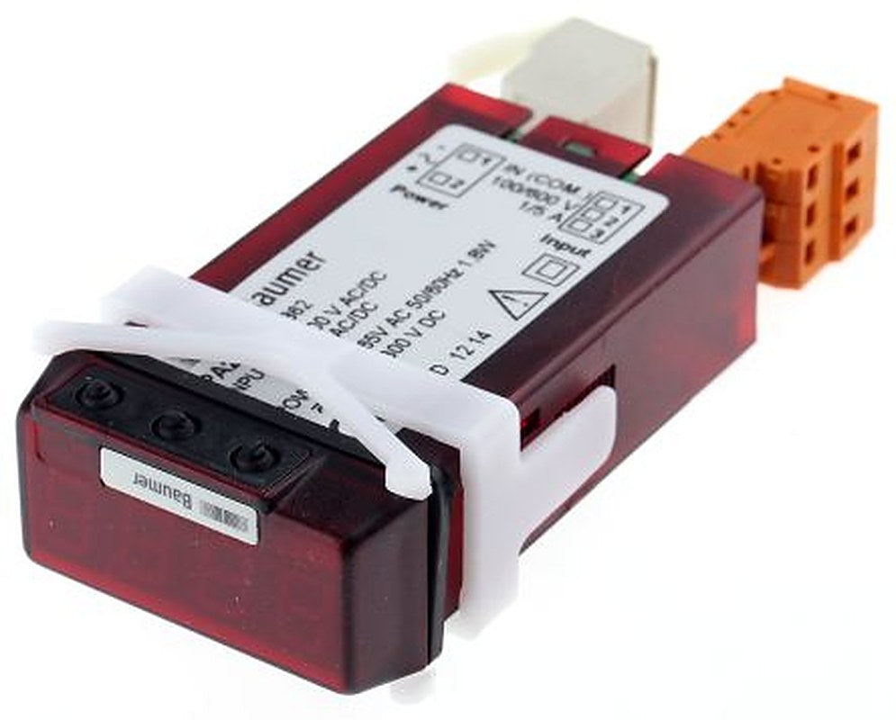 Baumer PA203 LED Digital Panel Multifunction Meter for Current, Voltage, 22 mm x 45 mm