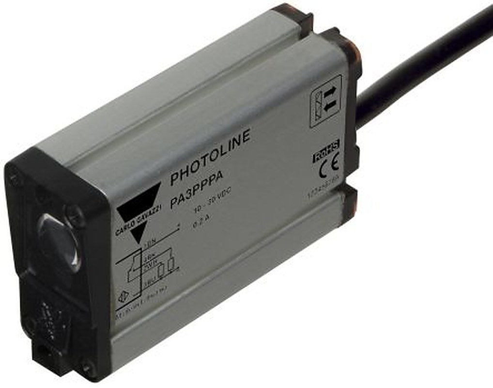 Carlo Gavazzi Polarised Retroreflective Photoelectric Sensor, Block Sensor