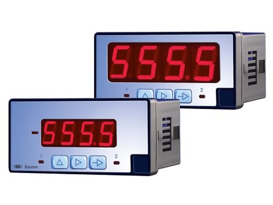 Baumer PA403 LED Digital Panel Multifunction Meter for Current, Voltage, 45 mm x 92 mm