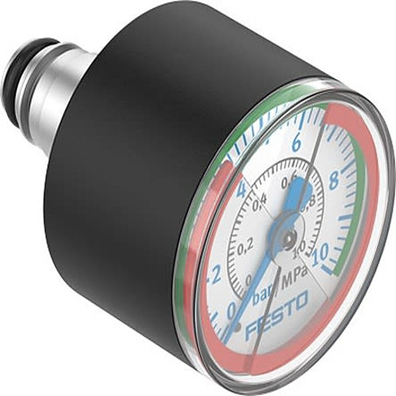 Festo 10 mm Pressure Gauge, 26 mm, 10 bar