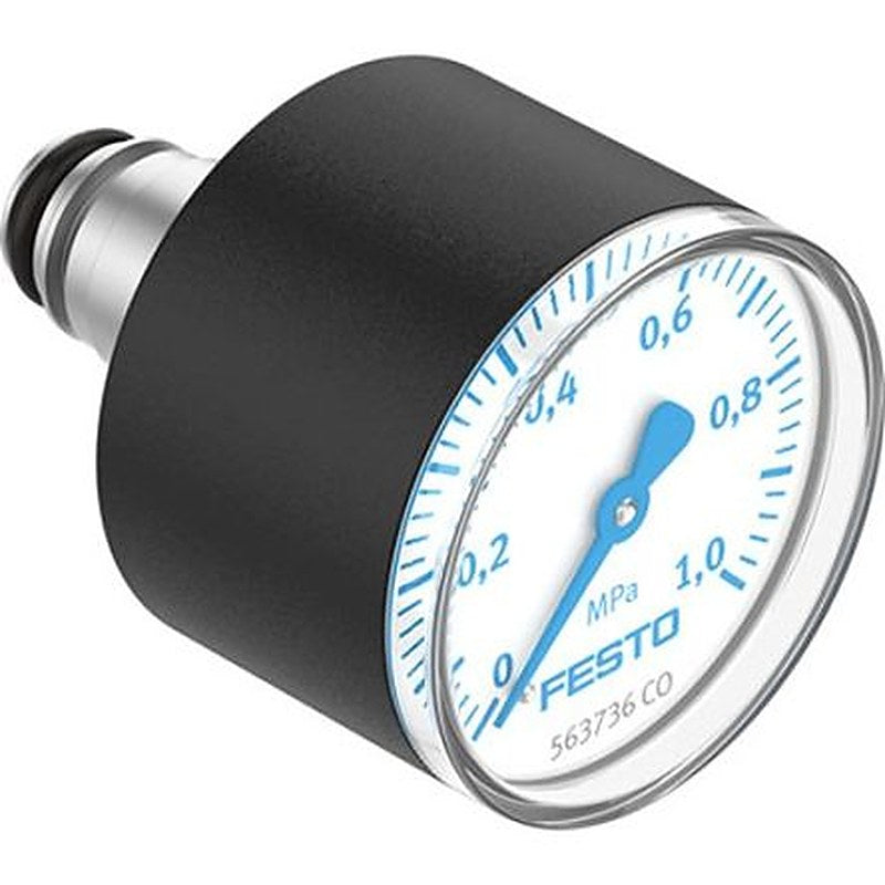 Festo 10 mm Cartridge Pressure Gauge, 26 mm, 10 bar