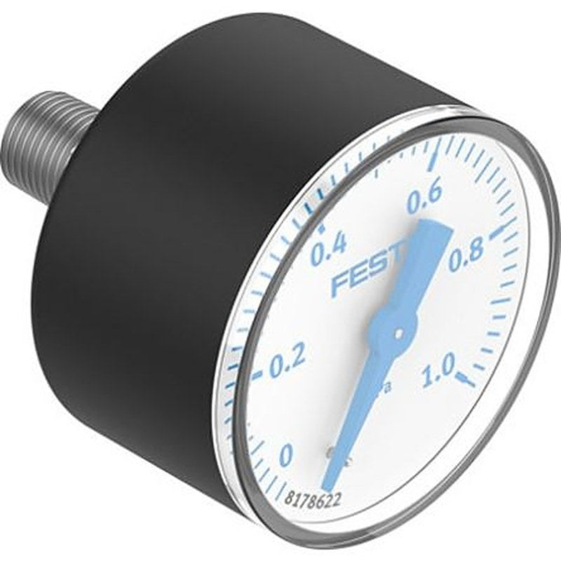Festo R 1/8 Type R Pressure Gauge, 39 mm, 0 bar