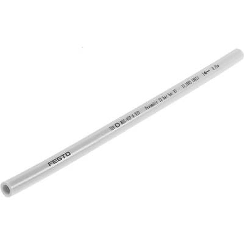 Festo Thermoplastic Elastomer, Flexible Tubing, 2.9 mm ID, 4 mm OD, Silver
