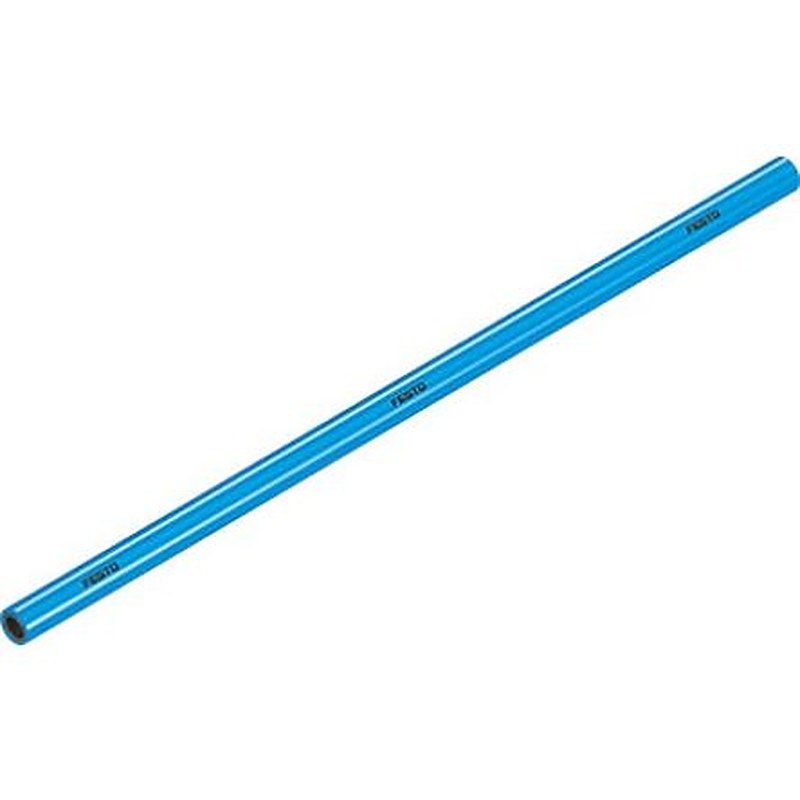 Festo Thermoplastic Elastomer, Flexible Tubing, 7.5 mm ID, 12 mm OD, Blue