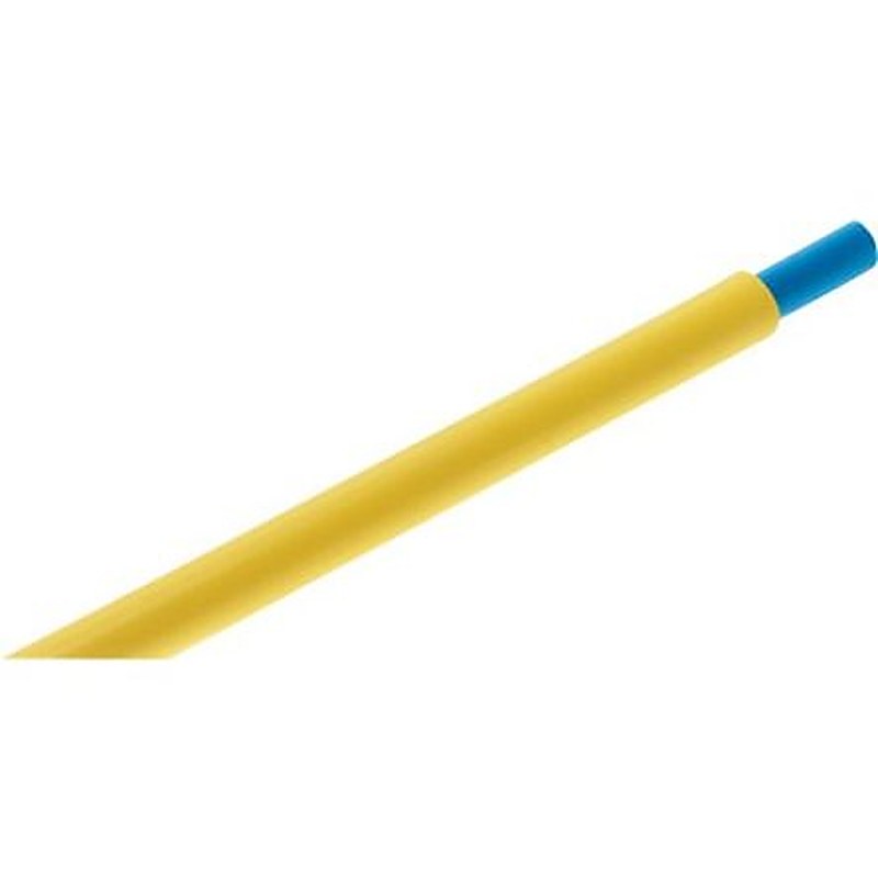 Festo Polyvinyl Chloride, Hose Pipe, 6 mm ID, 10 mm OD, Yellow