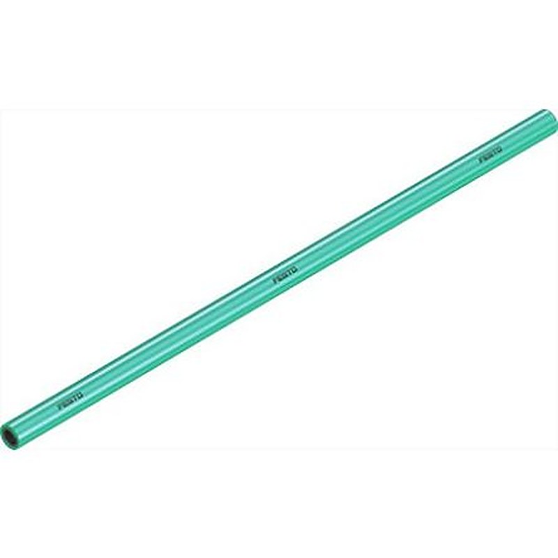 Festo Polyvinyl Chloride, Hose Pipe, 6 mm ID, 10 mm OD, Green