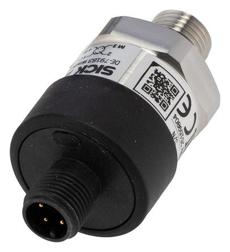 SICK PBT Series Pressure Sensor, Voltage Output 0 bar 10 bar, Gauge Reading