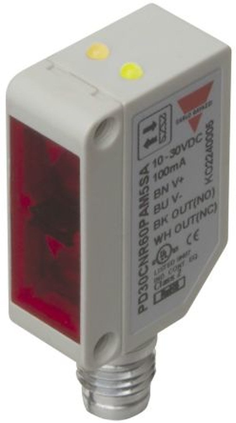 Carlo Gavazzi Retroreflective Photoelectric Sensor, Rectangular Sensor