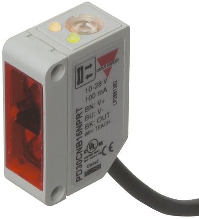 Carlo Gavazzi Through Beam Photoelectric Sensor, Rectangular Sensor