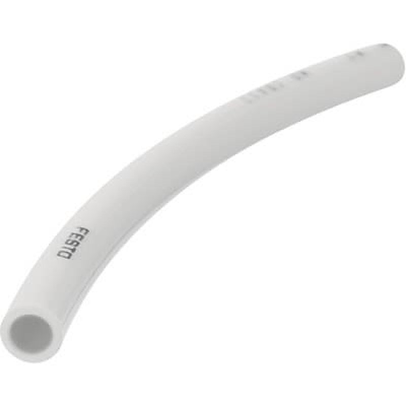 Festo Polyethylene, Flexible Tubing, 8.4 mm ID, 12 mm OD, Silver