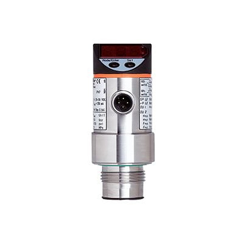 ifm electronic PF29 Series Pressure Sensor, 4 to 20 mA, 0 to 10 V Output -0.13 bar 2.5 bar, Relative Pressure Reading