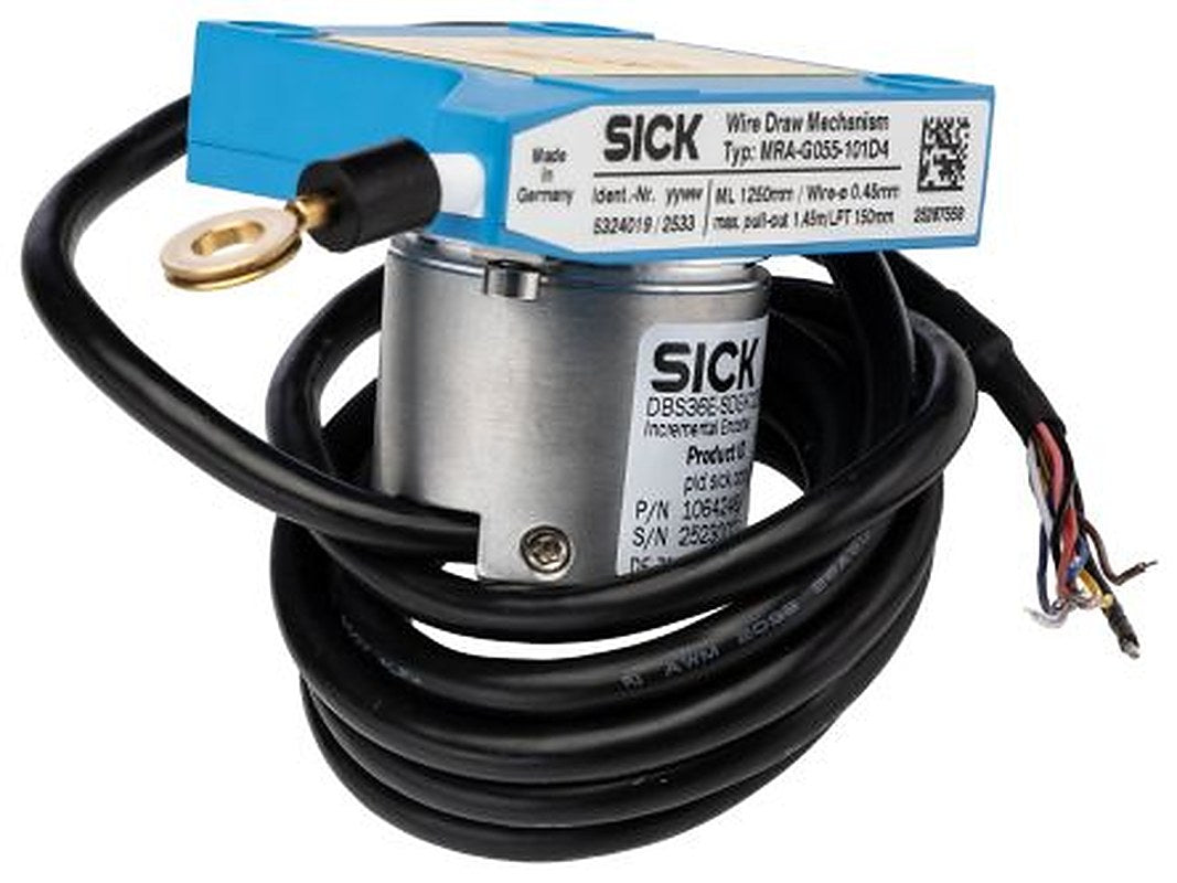 SICK ECOline Series Linear Measuring Linear Measuring Encoder 30V, 2500 ppr ppr, HTL Signal, Servo Flange Type, 6 mm