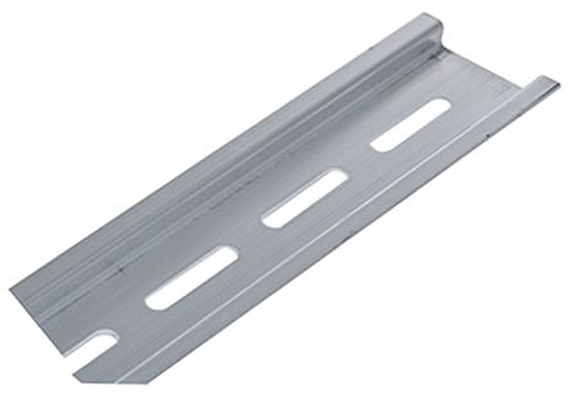 Omron Anodised Aluminium Perforated DIN Rail, 1 m x 35mm x 7.3 mm