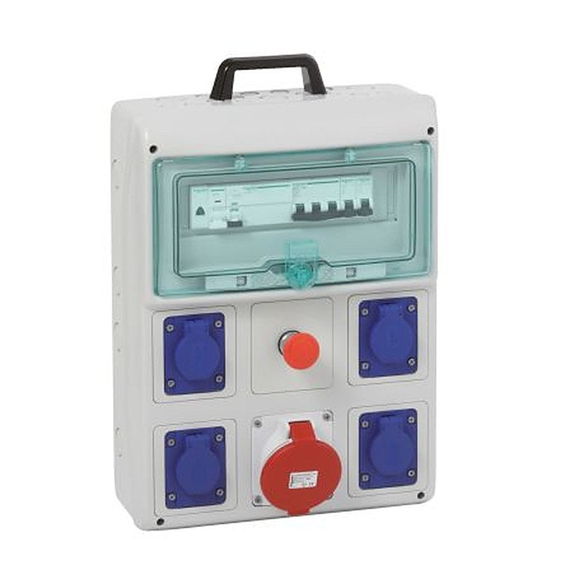Schneider Electric, Mureva IP44 Light Grey Surface Mount Distribution Unit, 40A, 230V, 400 V