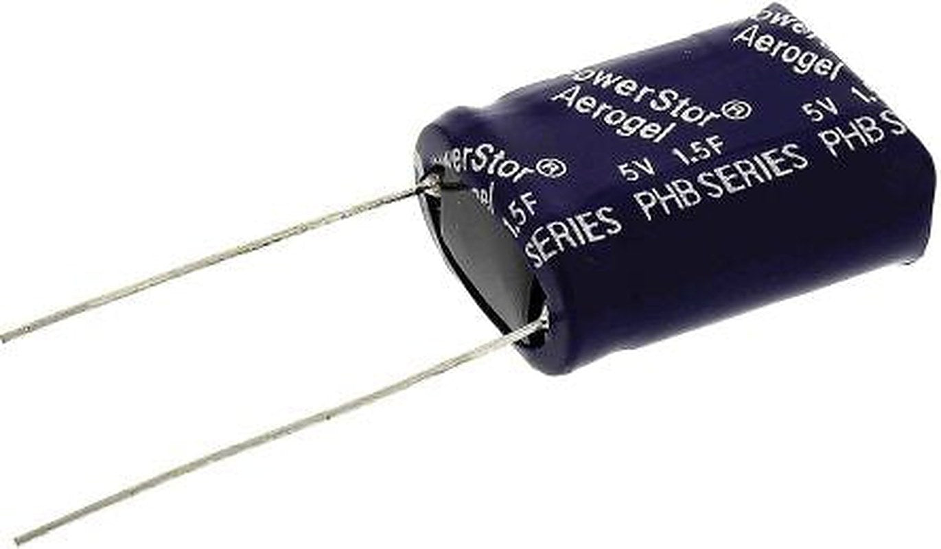 Eaton 2.5 F Supercapacitor -10 to 30 % Tolerance, Supercap PHB 5V dc, Through Hole