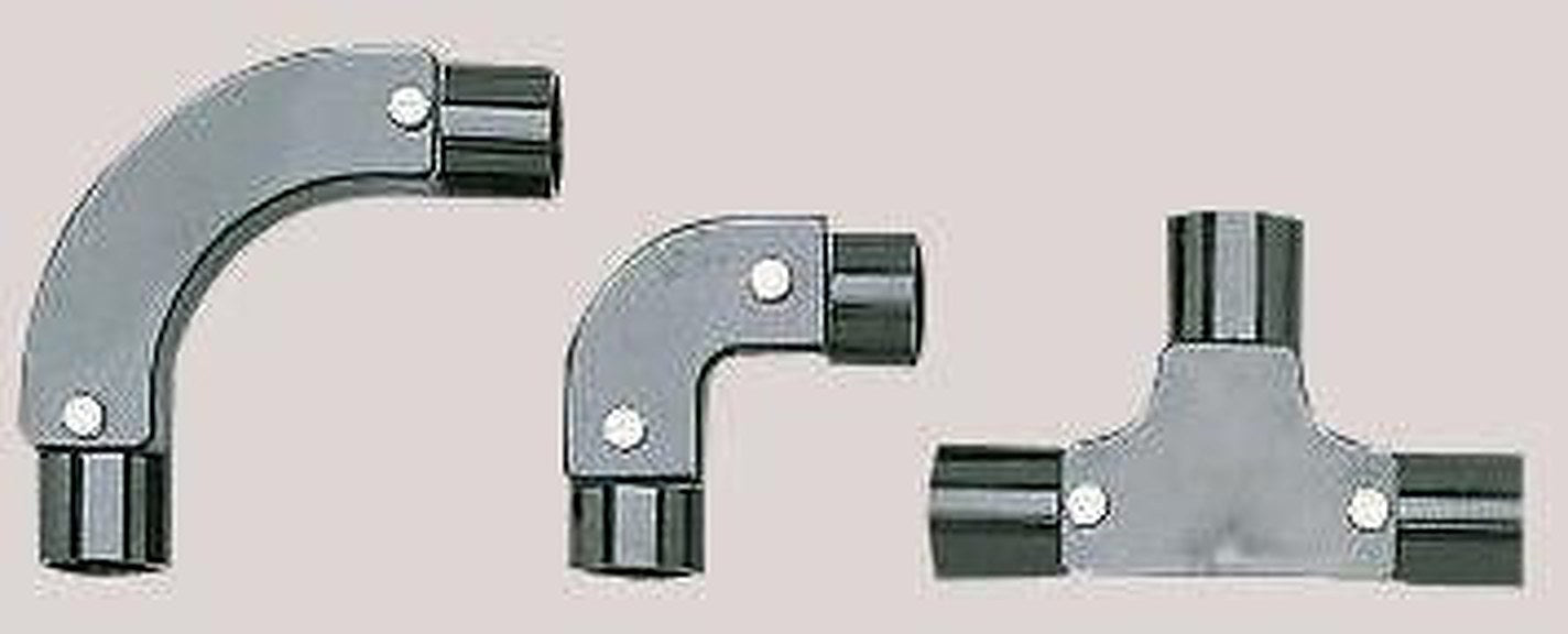 Schneider Electric T Piece, Conduit Fitting, 25mm Nominal Size, uPVC, White