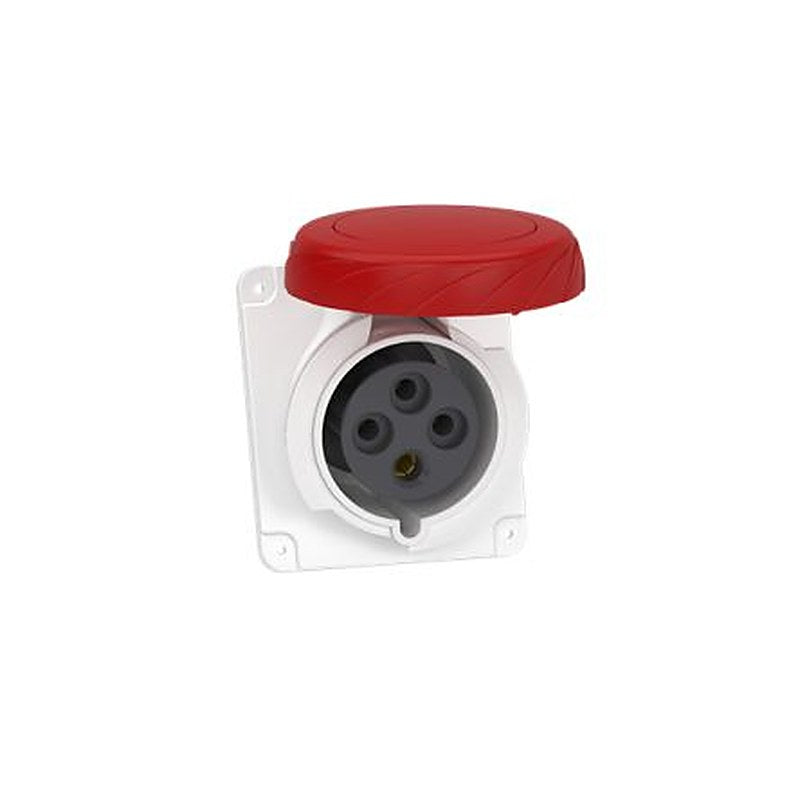 Schneider Electric Jack Socket Panel Mount Male 3 Socket, 32A Screw