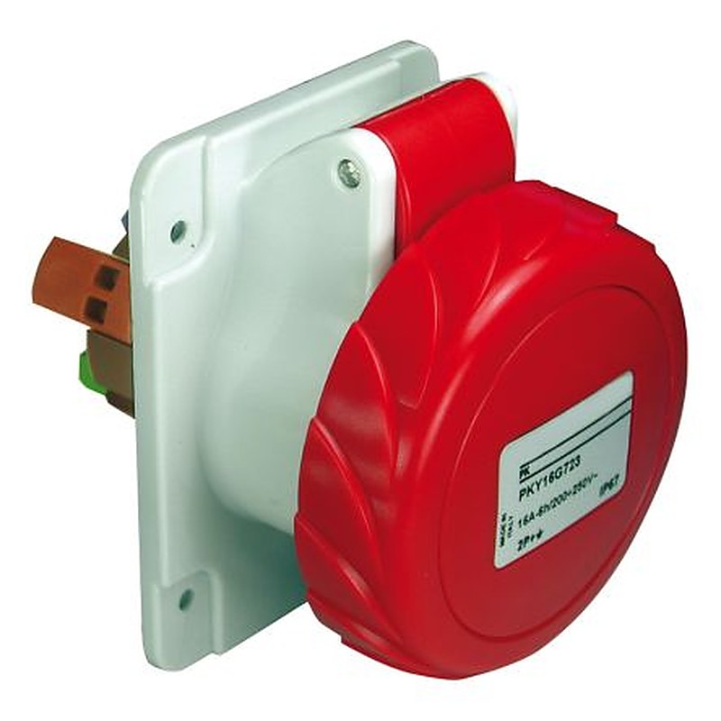 Schneider Electric, Mureva IP67 Grey Closure Plug, Panel Mount, 3P+N+PE, Rated At 32A, 415V