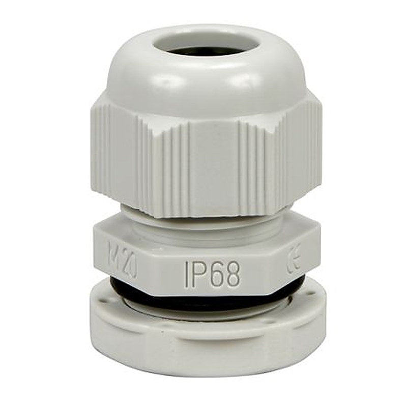 Schneider Electric Mureva Series Grey Cable Gland, M20 Thread, IP67