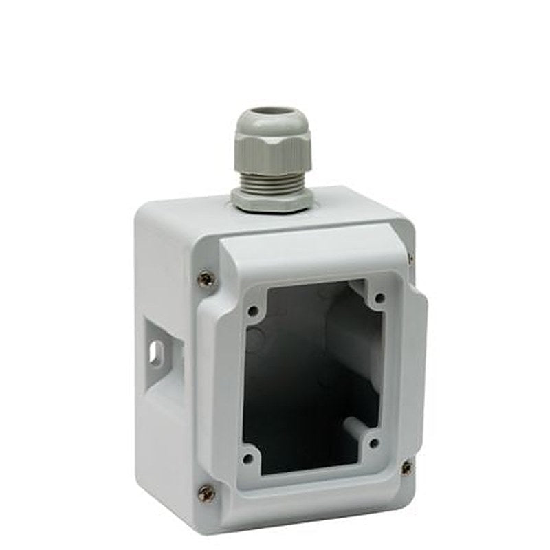 Schneider Electric Mureva Grey Matt Polymer Back Box, IP67, Surface Mount, 4 Gangs 85 mm 65mm 85 mm