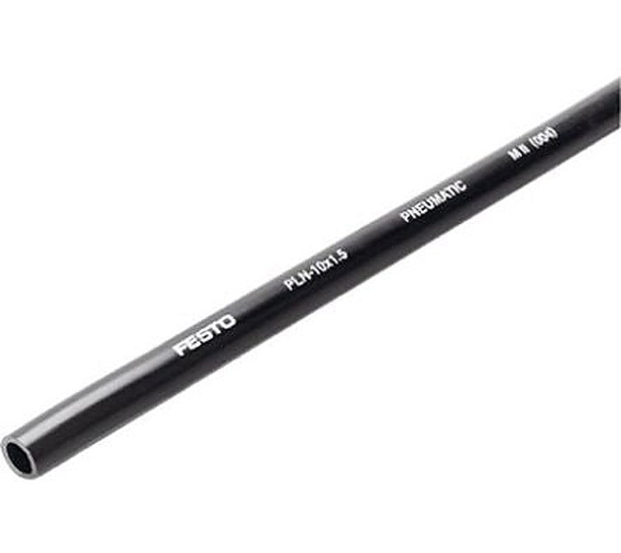 Festo Polyethylene, Hose Pipe, 12 mm ID, 16 mm OD, Black