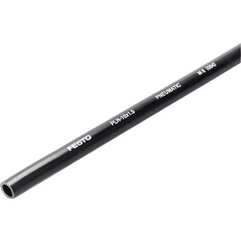 Festo Polyethylene, Flexible Tubing, 4 mm ID, 6 mm OD, Black