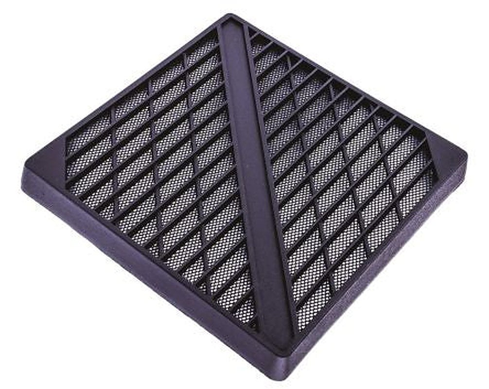 ebm-papst Fan Filter for 120 mm Fans, Polyethylene Terephthalate Filter, Plastic Frame, 126 mm 126mm 13.5 mm