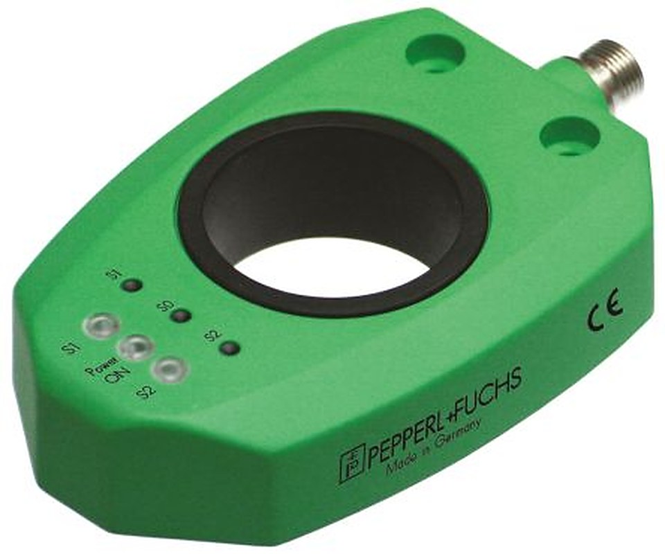 Pepperl + Fuchs PMI360D-F130-IE8-V15 Ring Inductive Proximity Sensor 4 to 20 mA F130 3V 30 mm 30 V dc 100mA