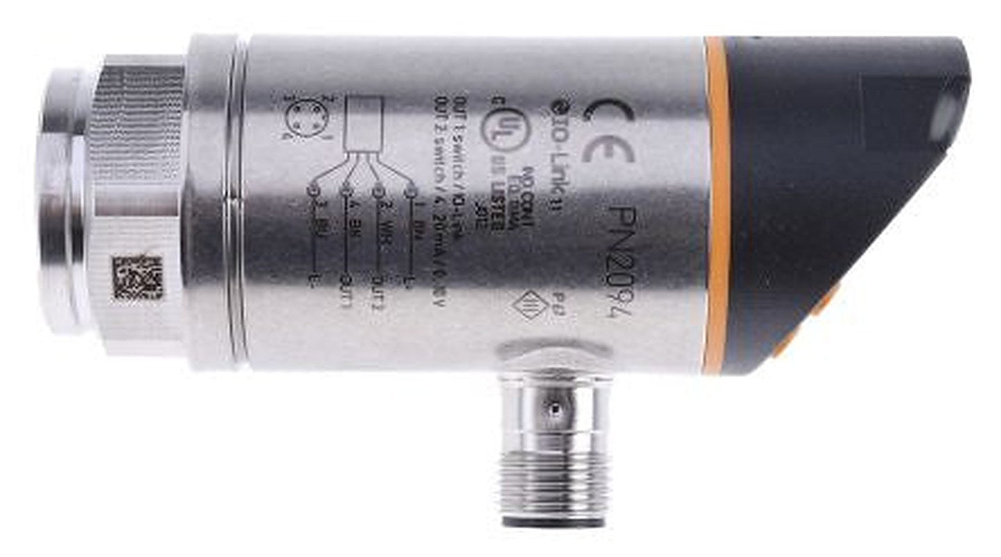 ifm electronic PN Series Pressure Sensor, PNP NO/NC, Analogue Output -1 bar, Relative Reading 10 bar