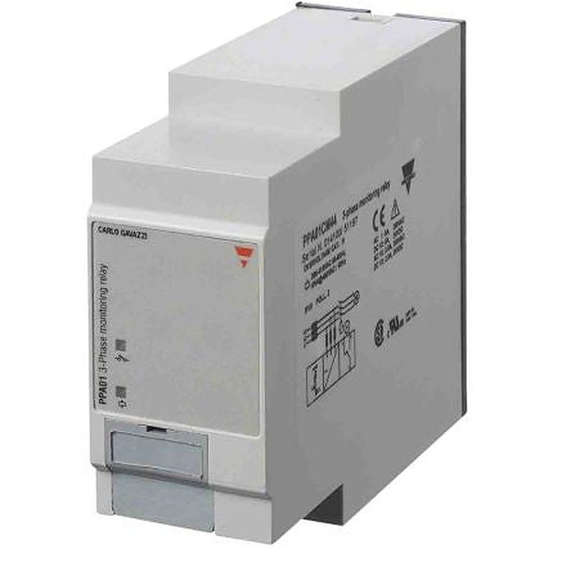 Carlo Gavazzi Monitoring Relay, 3 Phase, DPDT, DIN Rail, 380V ac, 480 V ac