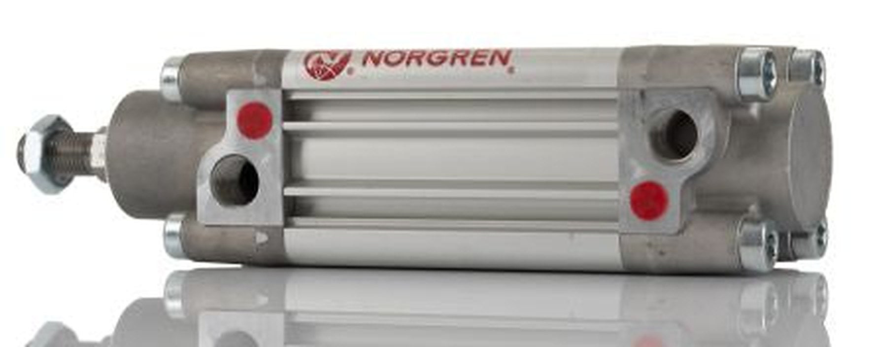 Norgren Pneumatic Piston Rod Cylinder - 40 mm Bore, 50 mm PRA 802 Series, Double Acting Acting