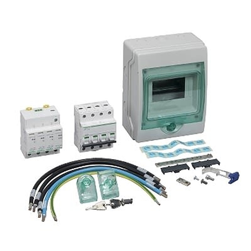Schneider Electric, Acti9 Surge Arrester 400V ac Maximum Voltage Rating 65 kA Maximum Surge Current Surge Arrester