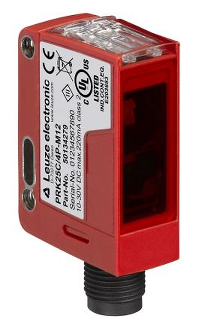 Leuze Reflection Principle Photoelectric Sensor, Rectangular Sensor