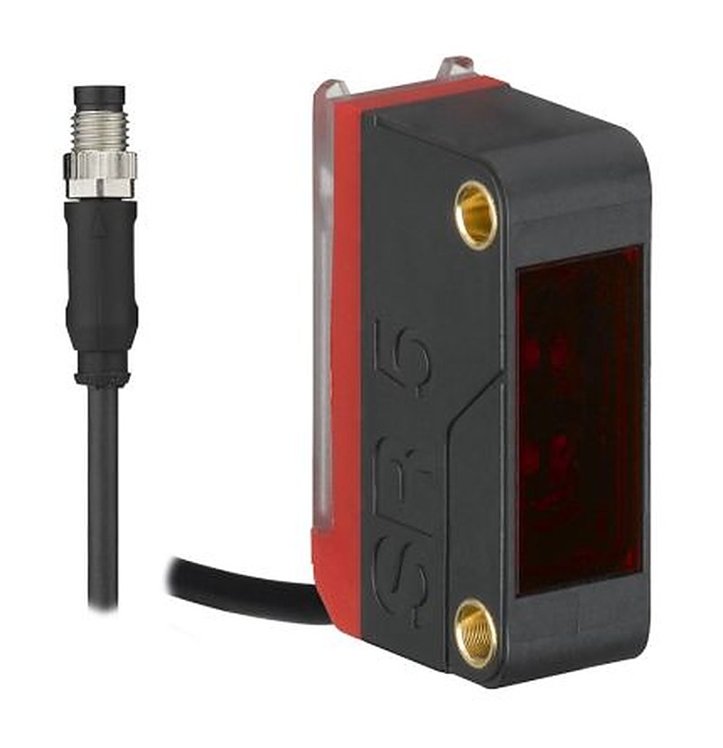 Leuze Polarised Retroreflective Photoelectric Sensor, Rectangular Sensor
