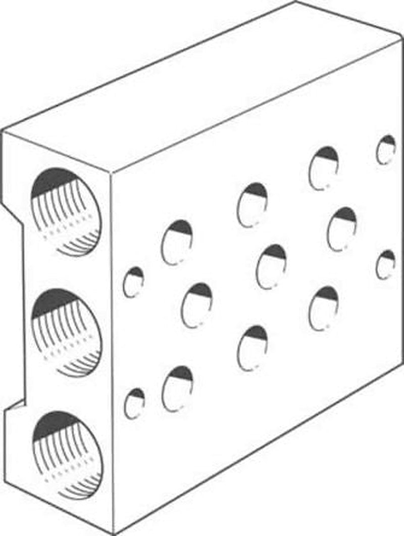 Festo PRS series 3 station G Manifold, 10186