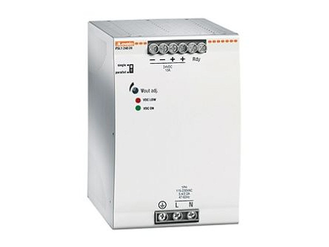Lovato PSE1 DIN Rail DIN Rail Power Supply 375 V dc, 264V ac AC Input 24V dc, 12.5 A Output DC 300 W