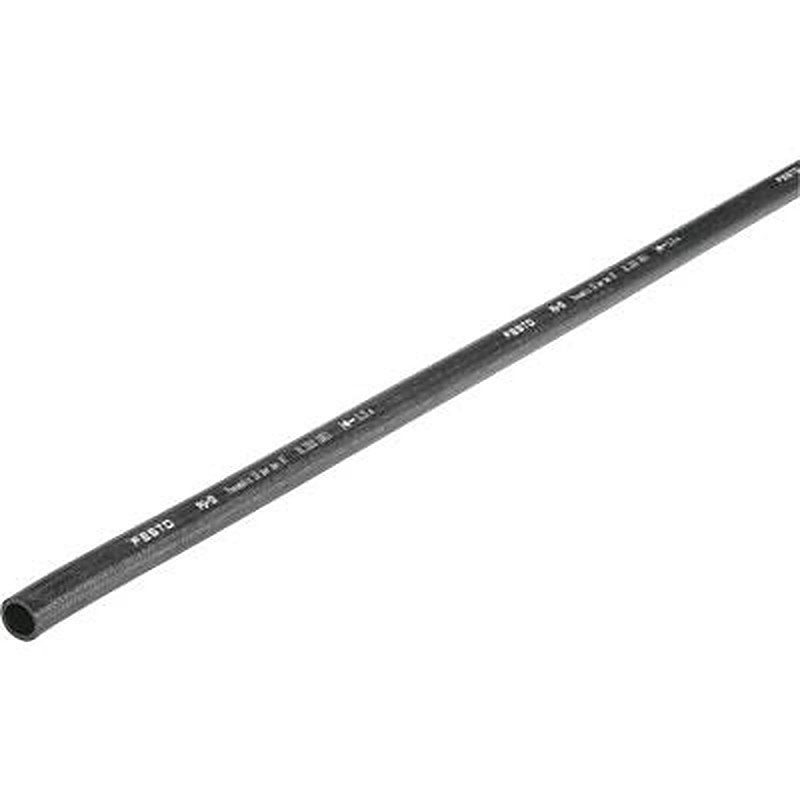 Festo, Thermoplastic Elastomer Black Flexible Tubing, 60 °C