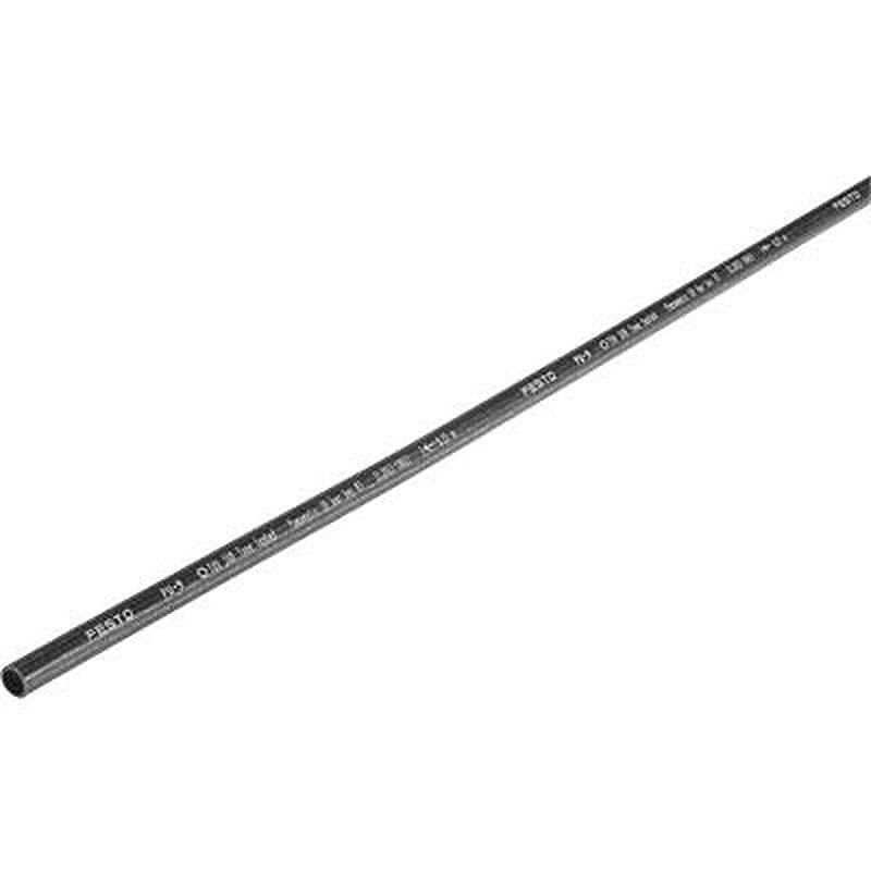 Festo, Thermoplastic Elastomer Black Flexible Tubing, 60 °C