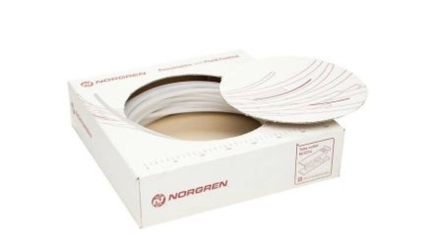 Norgren Compressed Air Pipe Translucent Polyurethane 4 mm 25 m PU2 Series, 0004025C
