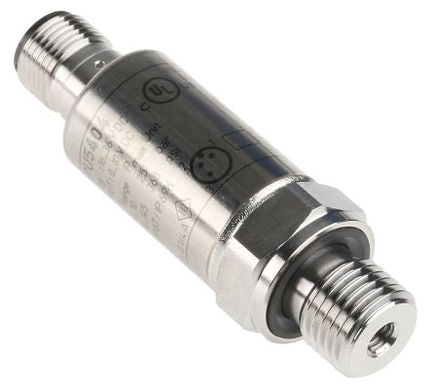 ifm electronic PU Series Pressure Sensor, Analogue Output 0 bar, Relative Reading 10 bar