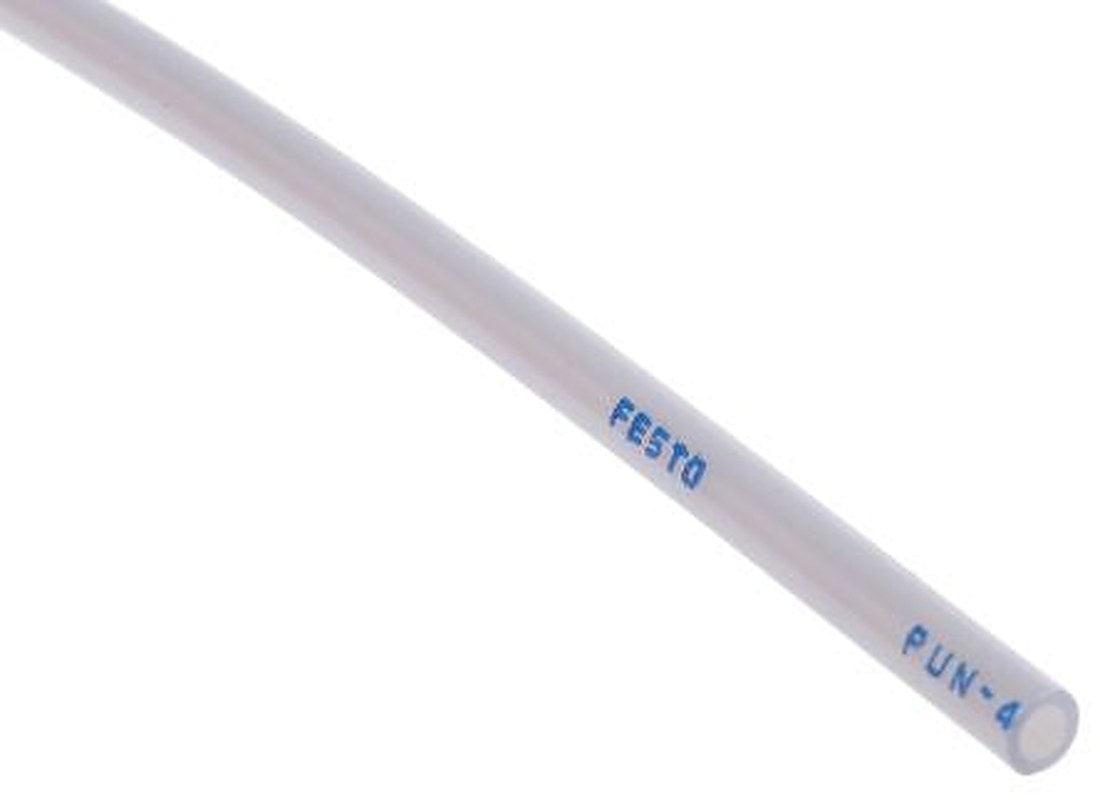 Festo Compressed Air Pipe Silver Polyurethane 4 mm 50 m PUN Series, 152584